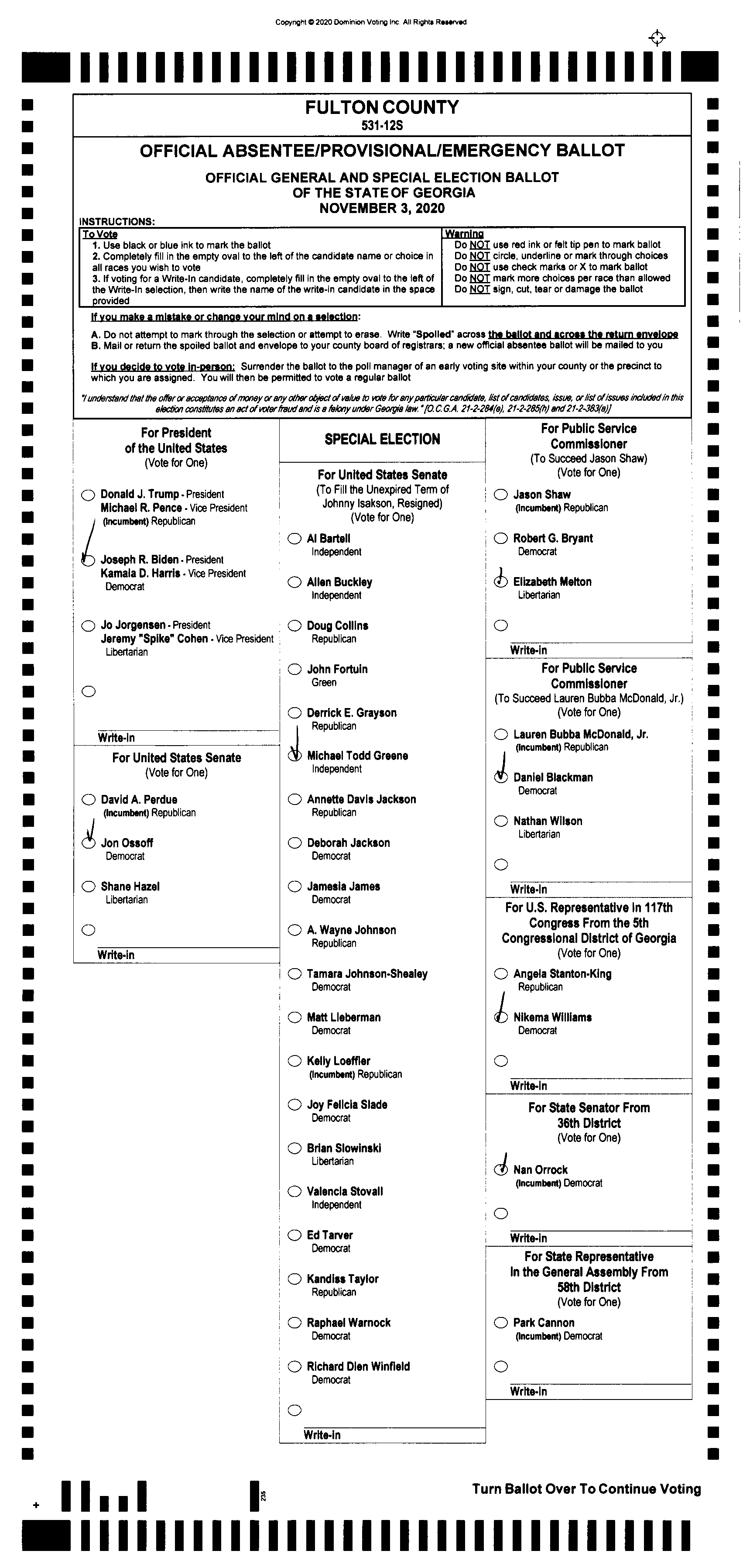 Source Ballot